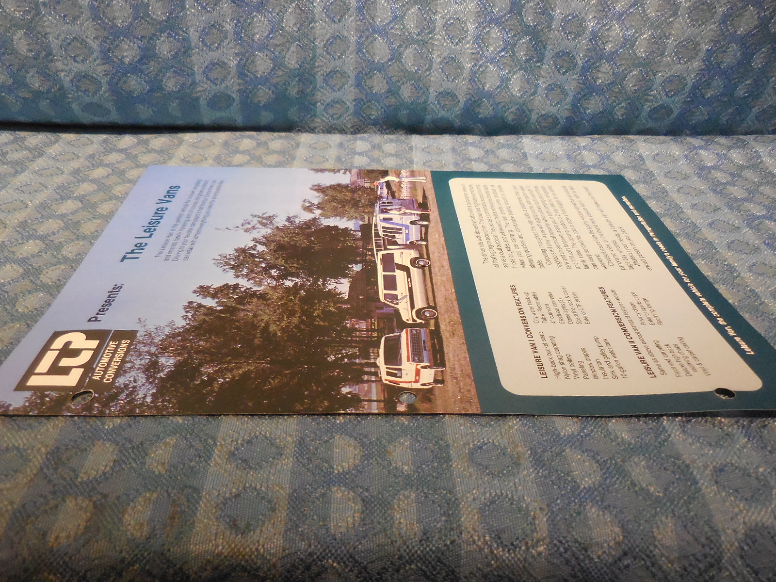 1979 Ford Van Conversion Leisure Van By Ltp Original Sales