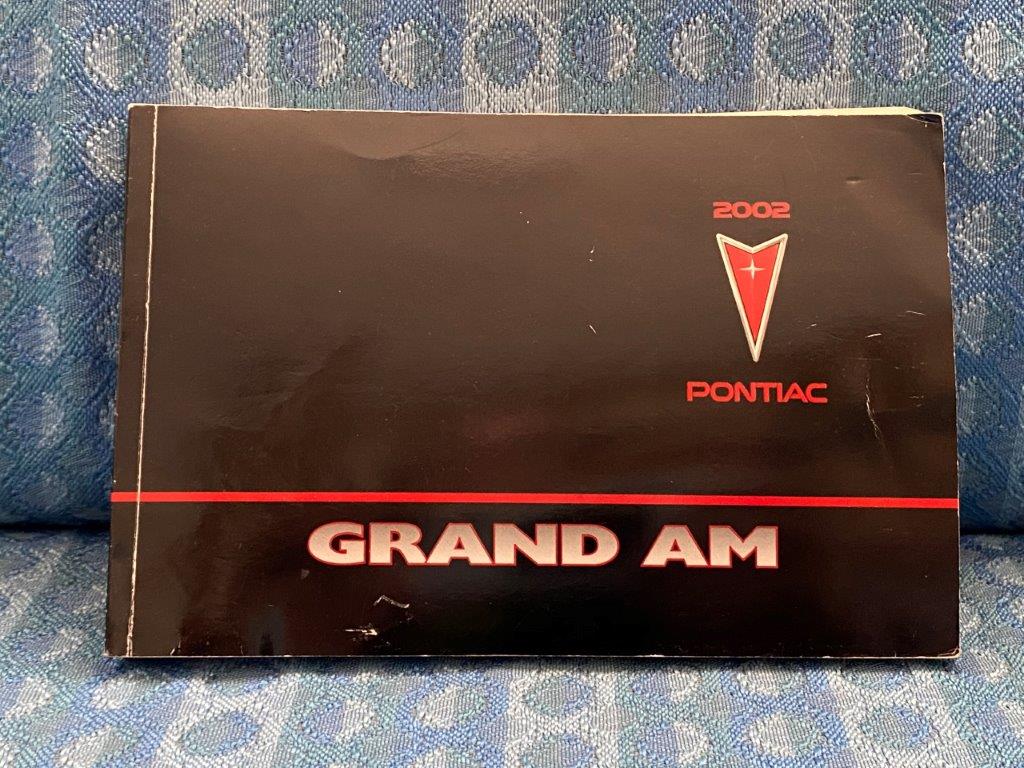 2002 Pontiac Grand Am Original Owners Manual Nos Texas